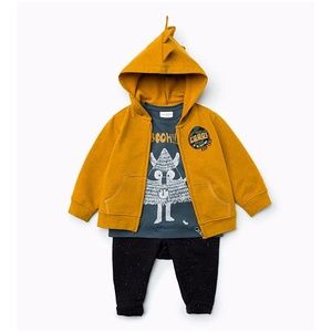 Hoodie Dinosaur Dragon Grrr! on the Wild Side